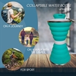 17 Oz Collapsible Water Bottles with Carabiner | https://www.bestnamebadges.com
