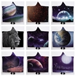 Custom Full Color Hooded Blanket Cloak | https://www.bestnamebadges.com