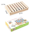 Wood Go Board Game 4 Pieces In A Row Puzzle Checkers | https://www.bestnamebadges.com