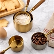 8Pcs Wood Handle Stainless Stee Measuring Cup And Spoon Set | https://www.bestnamebadges.com