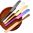Stainless Steel Kitchen Party Wedding Cake Knife Server Set | https://www.bestnamebadges.com