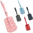 Anti-loss Leather Luggage Tag with Full Privacy Protection | https://www.bestnamebadges.com