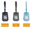 Anti-loss Leather Luggage Tag with Full Privacy Protection | https://www.bestnamebadges.com
