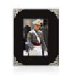 Astor - Ebony/Silver | https://www.bestnamebadges.com