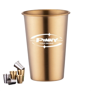 Single Layer Stainless Steel Camping Cup Travel Beer Mug