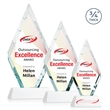 Richmond VividPrint™ Award on Newhaven - White | https://www.bestnamebadges.com