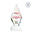 Richmond VividPrint™ Award on Newhaven - White | https://www.bestnamebadges.com