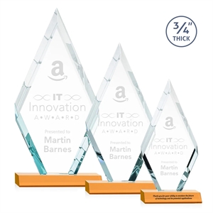 Richmond Award - Amber | https://www.bestnamebadges.com