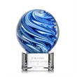 Naples Award on Paragon Base - Clear | https://www.bestnamebadges.com