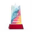 Millington Star VividPrint™ Award on Base - Red | https://www.bestnamebadges.com