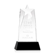 Millington Star on Base - Black | https://www.bestnamebadges.com