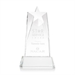 Millington Star on Base - Clear | https://www.bestnamebadges.com