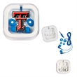 Earbuds In Case | https://www.bestnamebadges.com