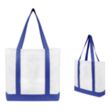 Non-Woven Tote Bag With Trim Colors | https://www.bestnamebadges.com