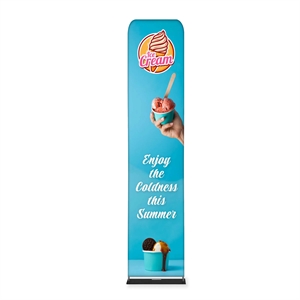 Tube Banner, Double Sided Digitally Printed - 10'x2' | https://www.bestnamebadges.com
