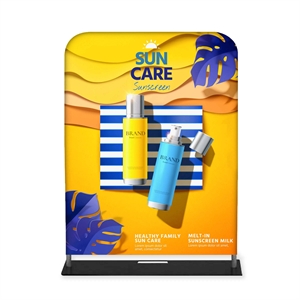 Tube Banner, Double Sided Digitally Printed - 7.5'x5' | https://www.bestnamebadges.com