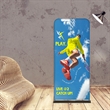 Tube Banner, Double Sided Digitally Printed - 7.5'x3' | https://www.bestnamebadges.com