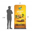 Tube Banner, Double Sided Digitally Printed - 6'x3' | https://www.bestnamebadges.com