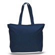 Zipper Tote Bag 12 OZ | https://www.bestnamebadges.com