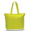 Zipper Tote Bag 12 OZ | https://www.bestnamebadges.com