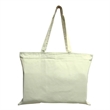 Basic Zipper Tote bag 12 OZ | https://www.bestnamebadges.com
