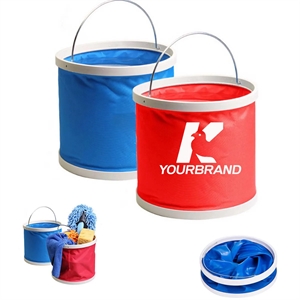 11L Large Portable Folding Water Bucket with Handle
