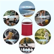 11L Large Portable Folding Water Bucket with Handle | https://www.bestnamebadges.com