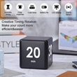 15-20-30-60 Minutes Cube Timer | https://www.bestnamebadges.com