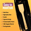 Natural Durable Bamboo Kitchen Utensil Set for Cooking | https://www.bestnamebadges.com