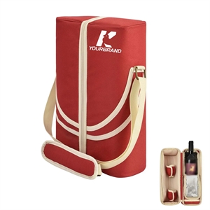 Stylish Wine Bag with Adjustable Shoulder Strap