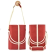 Stylish Wine Bag with Adjustable Shoulder Strap | https://www.bestnamebadges.com