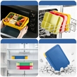 Large Capacity PP  Stackable Leak-Proof Lunch Container | https://www.bestnamebadges.com
