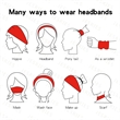 Sport  Headbands | https://www.bestnamebadges.com