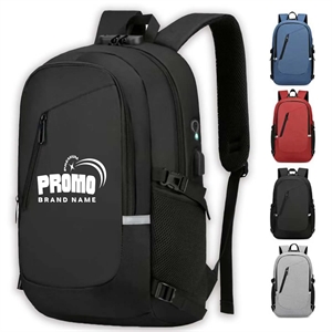 Travel Laptop Anti Theft Backpack USB Charging Port Lock Bag