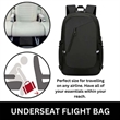 Travel Laptop Anti Theft Backpack USB Charging Port Lock Bag | https://www.bestnamebadges.com