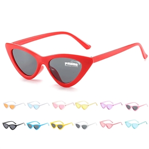 Trendy Cat-Eye Sunglasses Women Protected Triangle Shades