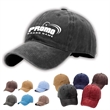 Washed Distressed Cap Twill Cotton Baseball Vintage Dad Hat | https://www.bestnamebadges.com