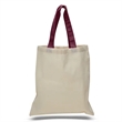 Economical Tote Bag ( 15"W X 16"H ) 6 OZ | https://www.bestnamebadges.com