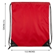 Custom Sports Drawstring Backpacks | https://www.bestnamebadges.com