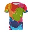Sublimation Full Color Short Sleeve Tee Shirt | https://www.bestnamebadges.com