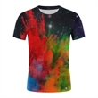 Sublimation Full Color Short Sleeve Tee Shirt | https://www.bestnamebadges.com