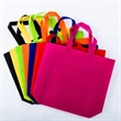 Custom Size Non-Woven Convention Tote Bags In Stock | https://www.bestnamebadges.com