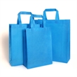 Custom Size Non-Woven Convention Tote Bags In Stock | https://www.bestnamebadges.com
