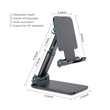 Adjustable Phone Stand for Desk | https://www.bestnamebadges.com
