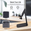 Adjustable Phone Stand for Desk | https://www.bestnamebadges.com