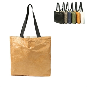 Custom Eco Friendly Washable Paper Totes