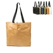 Custom Eco Friendly Washable Paper Totes | https://www.bestnamebadges.com