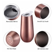 6 oz Insulated Champagne Tumblers | https://www.bestnamebadges.com