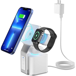 4 in 1Wireless Blue-Tooth Speaker Magnetic Charging Stand