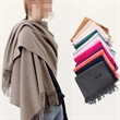 Large Soft Cashmere Pashmina Solid Shawl Wrap Scarf | https://www.bestnamebadges.com